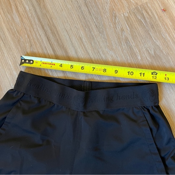 Healing Hands Workwear Scrubs Black XS Tall Straight Leg 32” inseam Pants - Picture 5 of 7